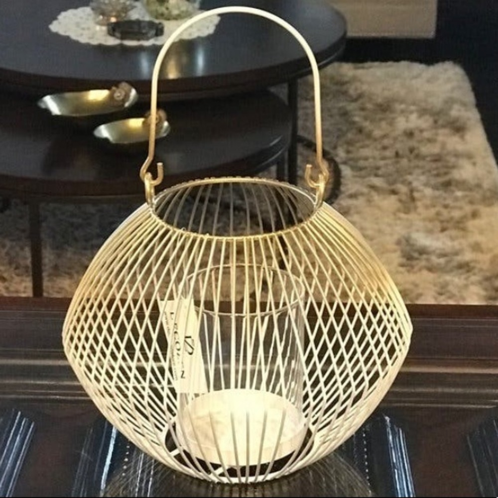 Ombré hanging lantern